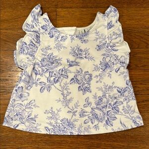 NWT Janie and Jack Floral Kids Top